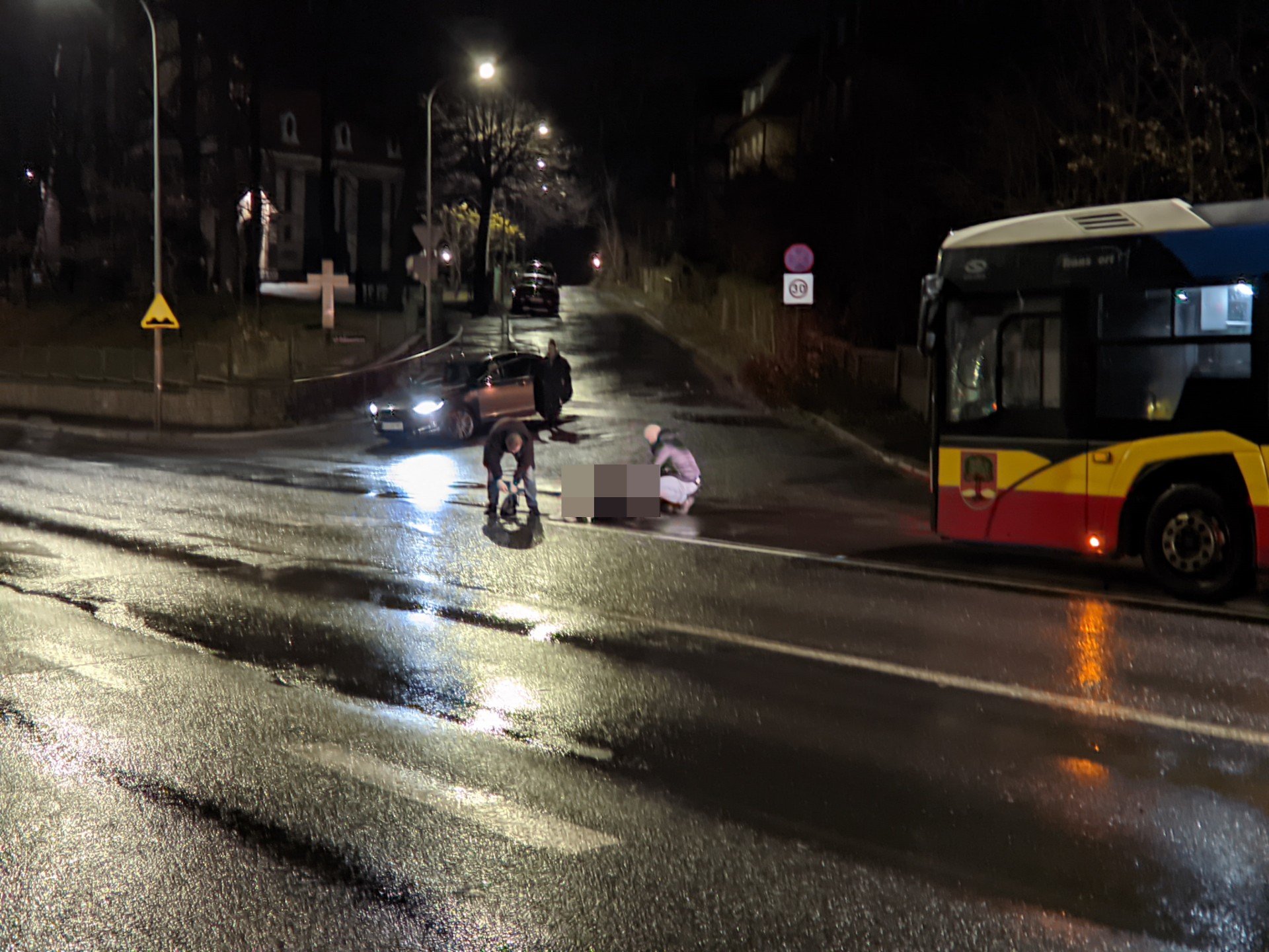 Miertelny Wypadek W Wa Brzychu Autobus Potr Ci Piesz Na Pasach