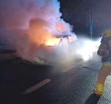 Po Ar Samochodu Na Drodze Wojew Dzkiej W Karolewku Leszno Nasze