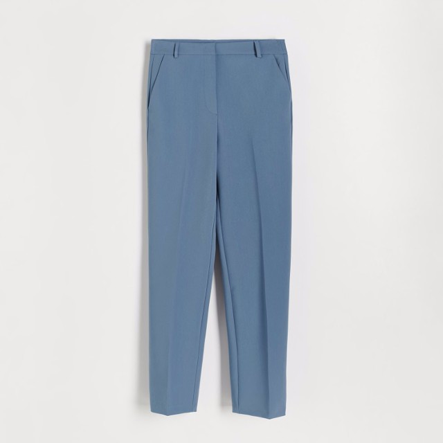 Reserved - Spodnie z kantem - Niebieski