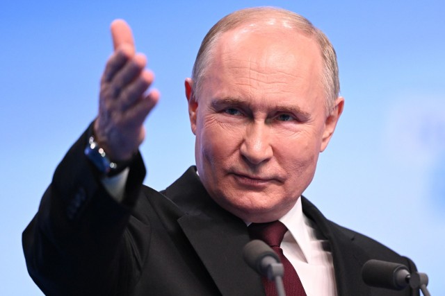 Władimir Putin po raz piąty prezydentem Rosji