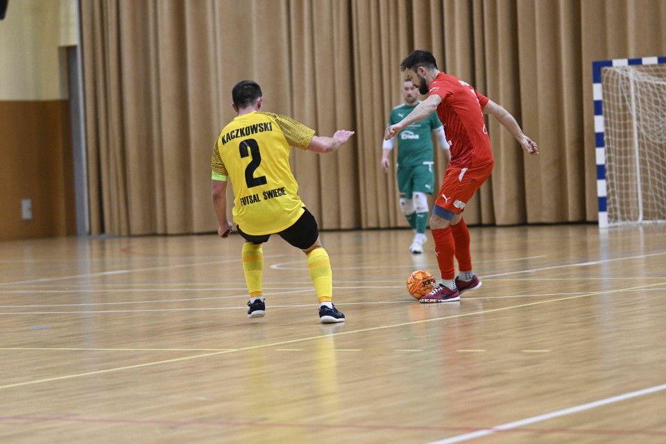 Futsal Świecie, wicelider I Ligi Futsalu pokonał we własnej...