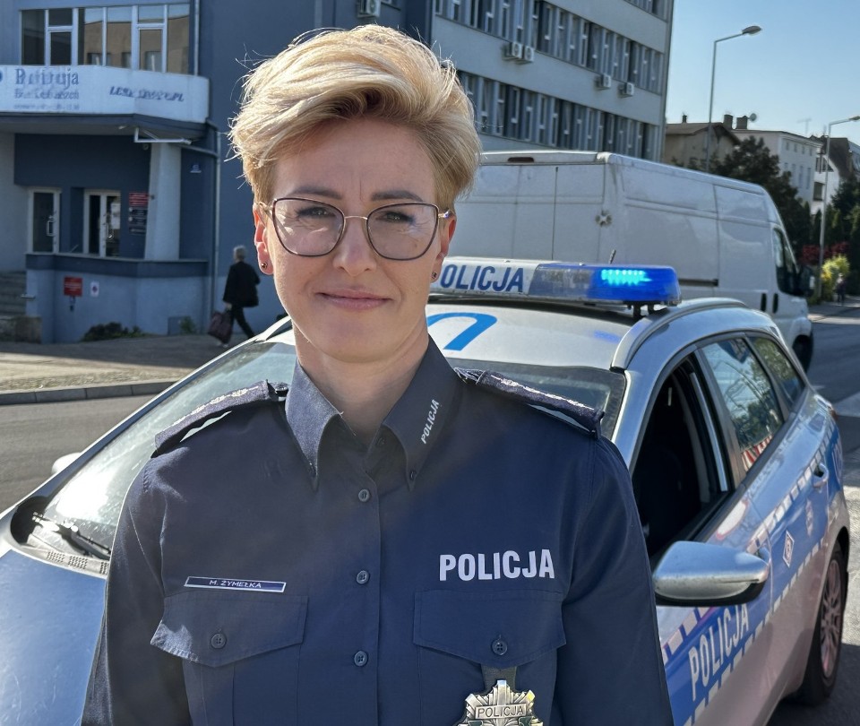 Monika Żymełka, rzeczniczka leszczyńskiej policji
