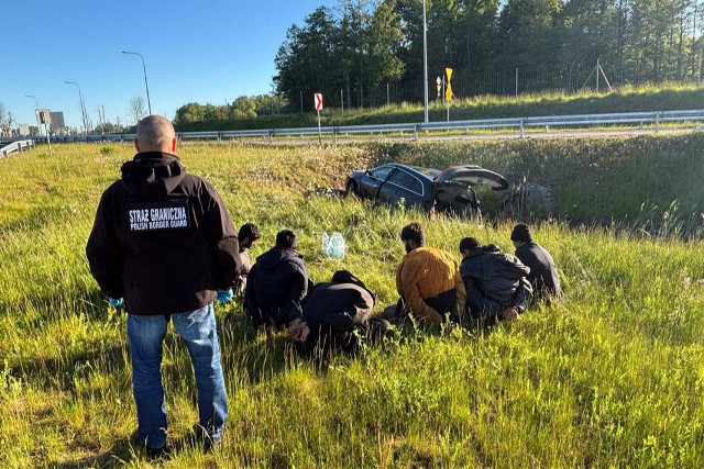 Migranci znów nielegalnie przekraczają granicę polsko-litewską