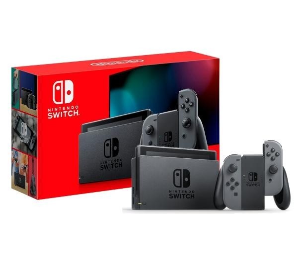 Nintendo Switch Joy-Con v2 (szary) Nowy Model 2019 NSH006