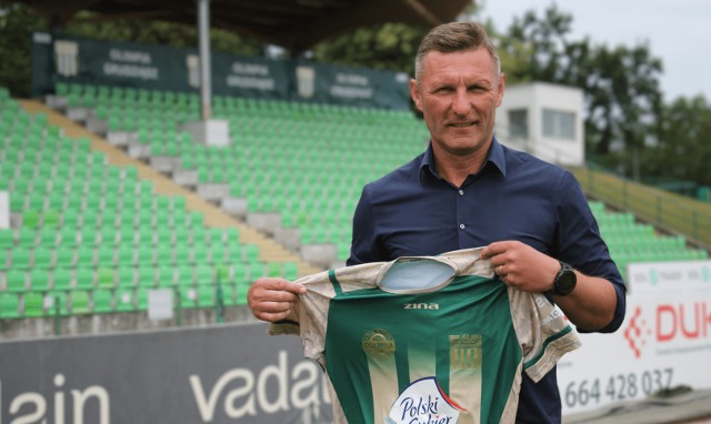 Grzegorz Niciński został nowym trenerem Olimpii Grudziądz