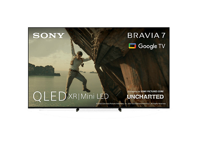 Produkt po ekspozycji - Telewizor QLED SONY BRAVIA 7 K-75XR70 75" 4K 120Hz Google TV XR Triluminos PRO