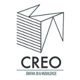 Logo firmy CREO-3D FOTOREALISTYCZNE WIZUALIZACJE
