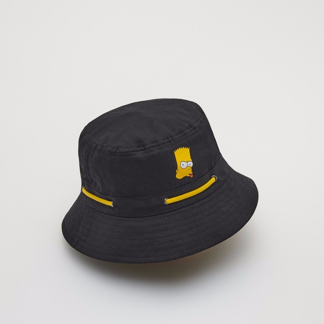 Reserved - Bucket hat The Simpsons - Czarny