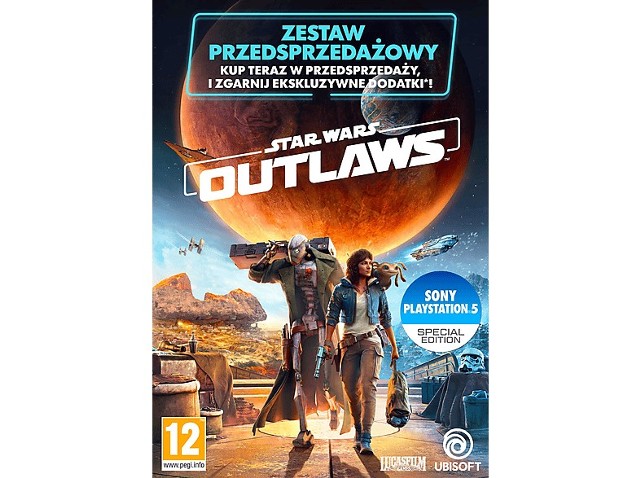 PS5 Zestaw przedsprzedażowy Star Wars Outlaws Edycja Specjalna