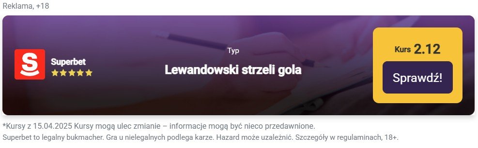 FC Barcelona - Borussia Dortmund 15.04 widżet 3