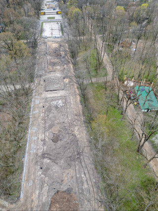 Park Planty w Białymstoku w remoncie