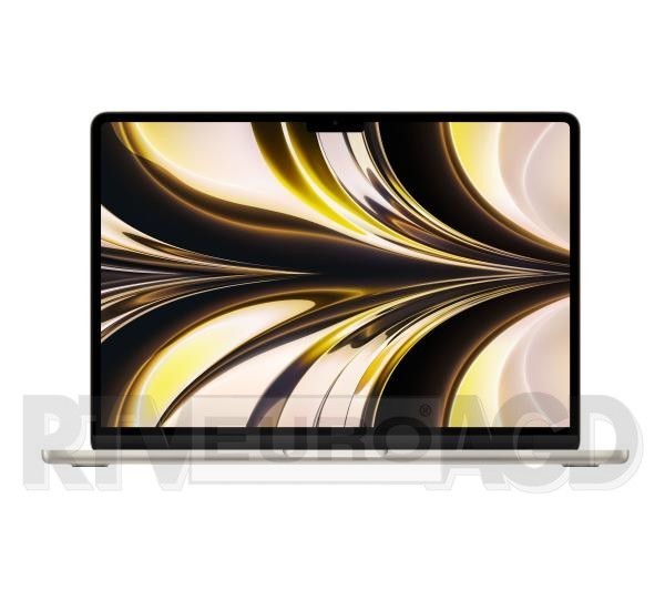 Apple MacBook Air M2 13,6" Apple M2 - 16GB RAM - 256GB Dysk - macOS (księżycowa poświata) US