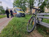 Znów wypadek z udziałem roweru w Lesznie. Nastolatka wjechała na pasy