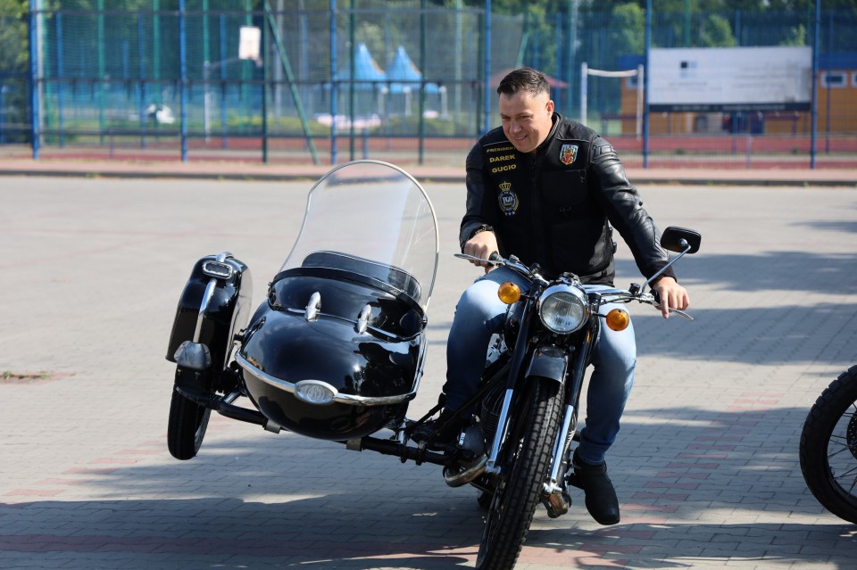 Grupa motocyklowa Samcro PGO odwiedziła przedszkolaków