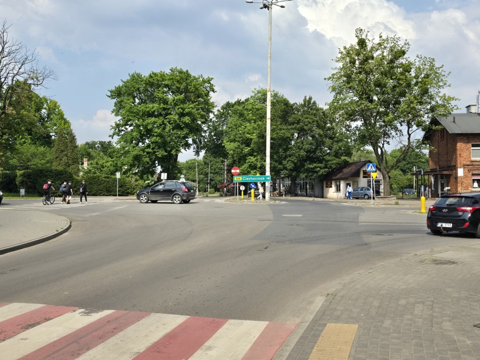 Rusza przebudowa skrzyżowania w centrum Aleksandrowa...