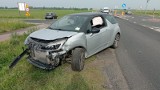 Zderzenie dwóch pojazdów w Granowie. Sprawczyni została ukarana mandatem