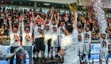 Tak koszykarze Astorii Bydgoszcz świętowali awans do ekstraklasy w 2019. Mamy zdjęcia