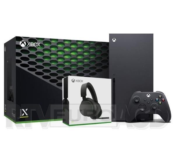 Xbox Series X + słuchawki Stereo Headset Bezprzewodowy
