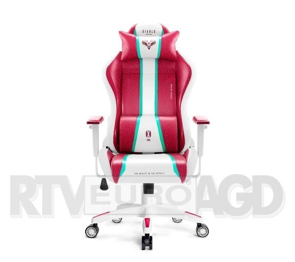 Diablo Chairs X-One 2.0 Normal Size (biało-czerwony)