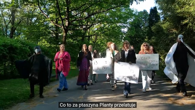 Obrońców żywotników na Plantach wspiera Pracownia Pieśni