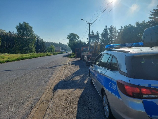 Na drodze w Chełmnie zarówno kierowca, jak i pasażer, otrzymali mandaty karne