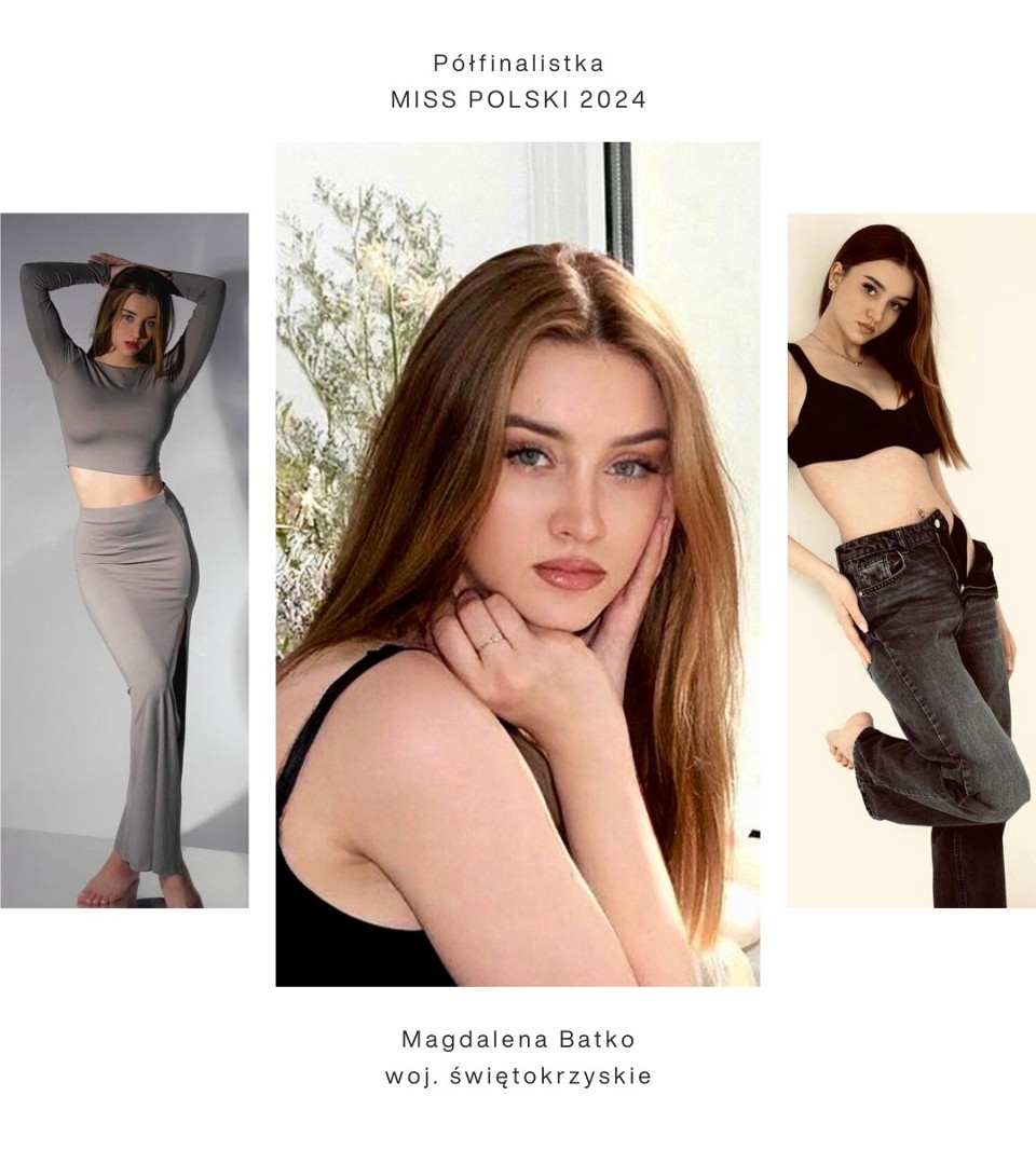 Finalistka konkursu Miss Polski 2024