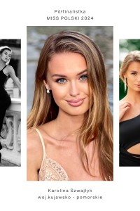 Karolina Szwajłyk z Bydgoszczy w finale konkursu Miss Polski 2024. Zdjęcia