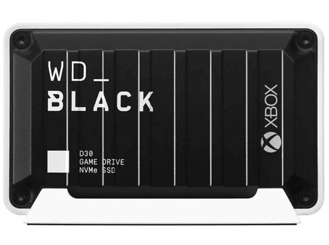 Dysk WD BLACK D30 Game Drive SSD do Xbox 500GB Czarno-biały WDBAMF5000ABW-WESN