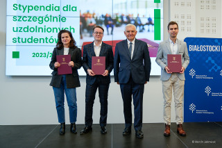 Studenci - stypendyści prezydenta Białegostoku