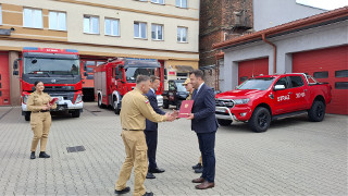 Pieniądze na obronę cywilną dla podlaskich jednostek PSP