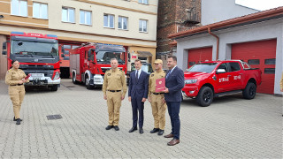 Pieniądze na obronę cywilną dla podlaskich jednostek PSP