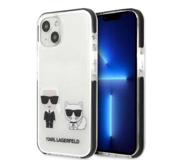 Karl Lagerfeld Karl&Choupette KLHCP13STPEKCW do iPhone 13 mini