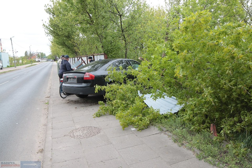 Tak wyglądał wypadek przy ulicy Węglowej we Włocławku, 22...