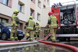 Pożar w przychodni zdrowia przy Kościuszki w Głogowie. W akcji osiem zastępów straży