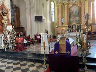Pogrzeb bp. Antoniego Dydycza