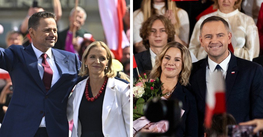 Tak przed laty wyglądały Marta Nawrocka i Małgorzata Trzaskowska