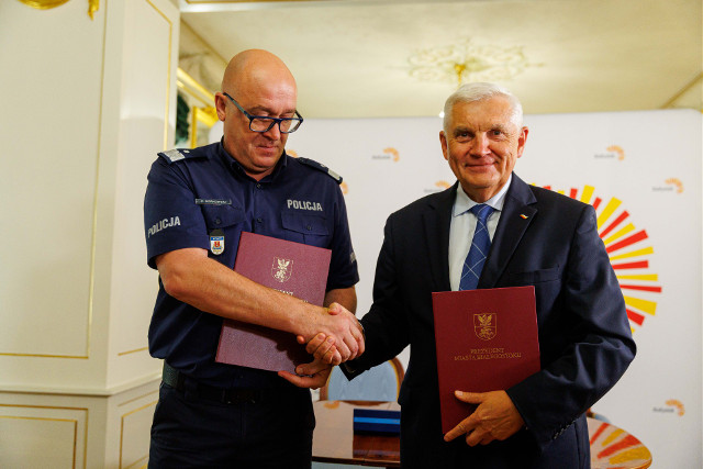 Podlaska policja otworzy punkt informacyjny przy ul. Barszczańskiej w Białymstoku. Za zgodą miasta. Komendant zawarł umowę z prezydentem