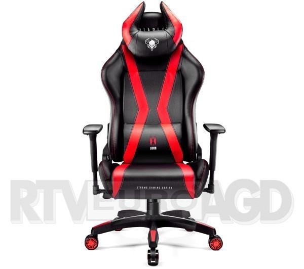 Diablo Chairs X-Horn 2.0 King Size (czarno-czerwony)