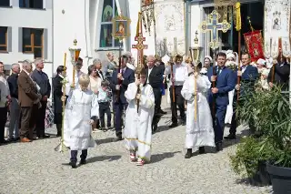 Święto parafialne w białostockiej świątyni. Tłumy w cerkwi Świętego Jerzego