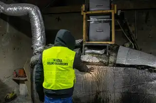 Gigantyczna bimbrownia zlikwidowana we wsi w gminie Mońki