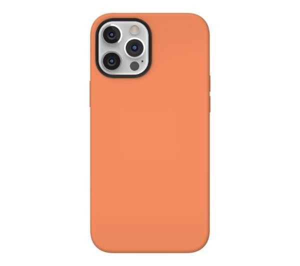 SwitchEasy MagSkin do iPhone 12/12 Pro (pomarańczowy)
