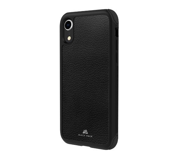 Black Rock Robust Real Leather do iPhone Xr