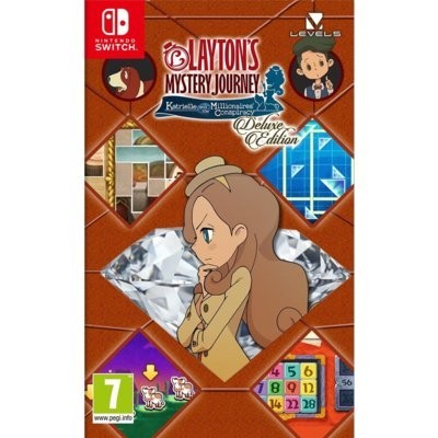 Gra Nintendo Switch Layton's Mystery Journey: Katrielle and the Millionaires’ Conspiracy Deluxe Edition