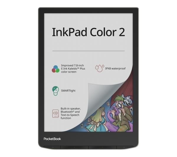 Pocketbook InkPad Color 2 - 7,8" - 32GB -WiFi - Bluetooth - czarny