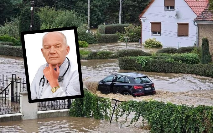 Lekarz chirurg Krzysztof Kamiński zginął w powodzi