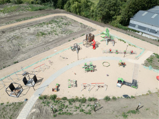 Przebudowa plaży w Wasilkowie