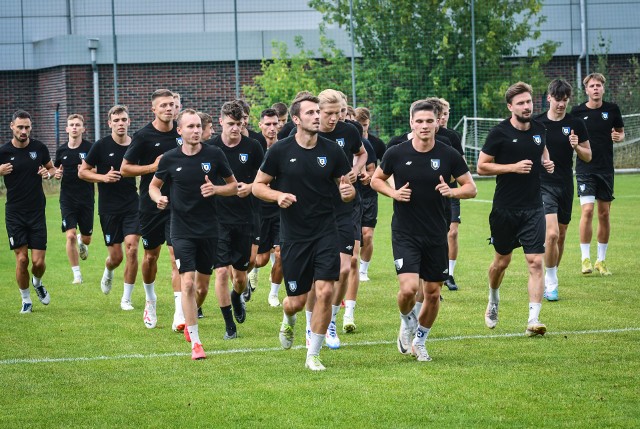 Piłkarze Zawiszy Bydgoszcz rozpoczęli przygotowania do nowego sezonu FOT.DARIUSZ BLOCH/POLSKA PRESS