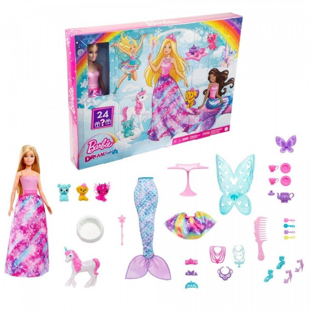 Kalendarz Adwentowy Barbie Kraina Fantazji