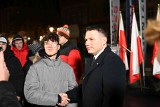 Sławomir Mentzen na Dużym Rynku w Świeciu. Zobaczcie zdjęcia i wideo