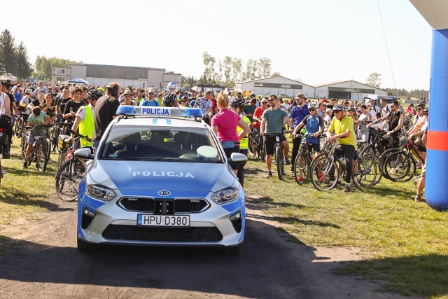 Tłumy na rowerowej majówce 2024 w Lesznie
